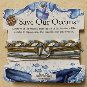 Save Our Oceans Multi-Strand Bracelet